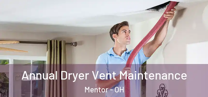  Annual Dryer Vent Maintenance Mentor - OH